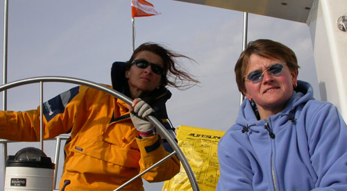 Segelausbildungen f&uuml;r Frauen auf der BRUDEN