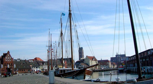 Hansestadt Wismar, Ostseek&uuml;ste Mecklenburg-Vorpommerns, Quelle: Wikepedia  Urheber: Skram